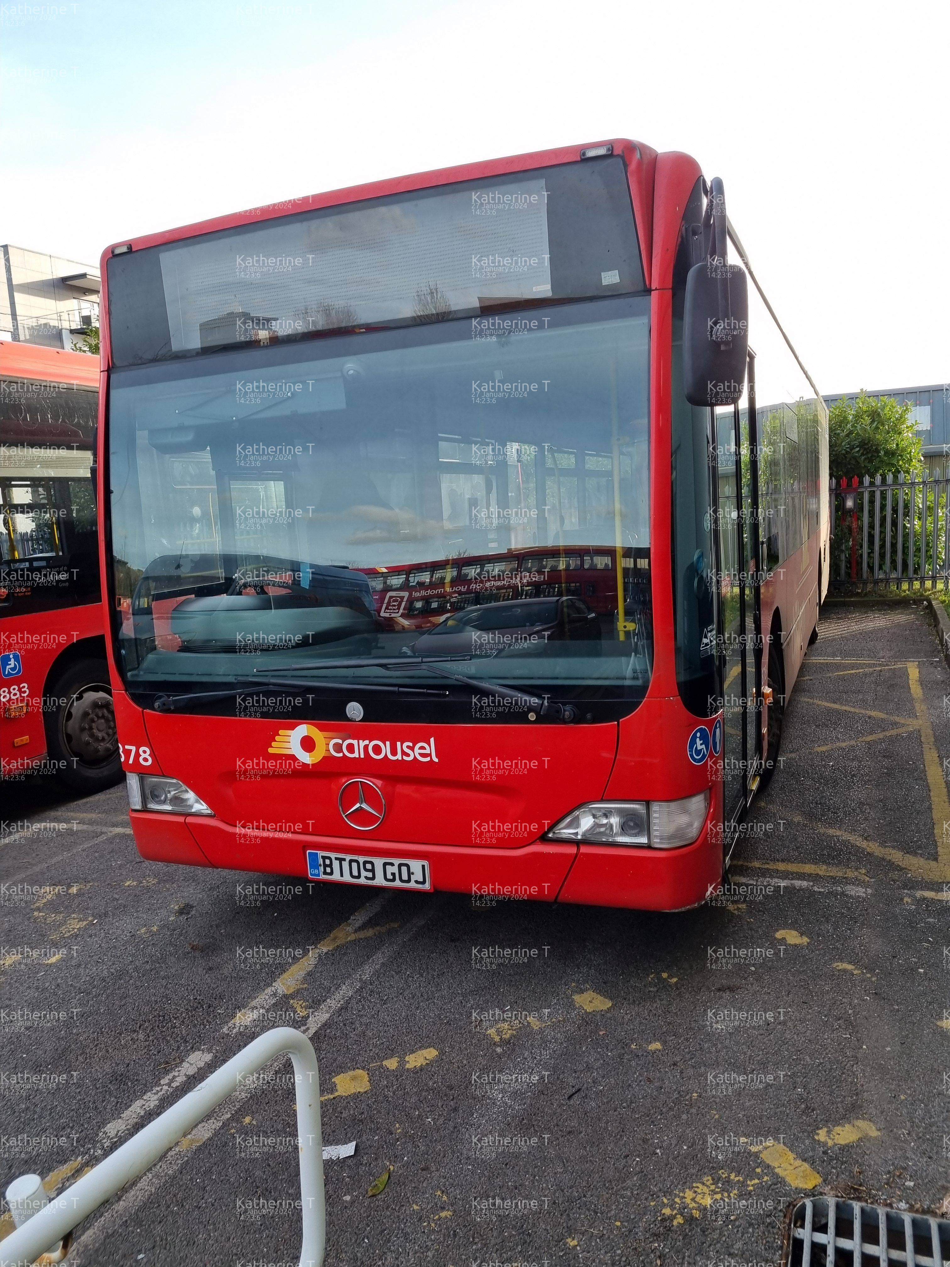 Picture of  vehicle BT09GOJ. Taken by 'Katherine T' in January 2024. Image sourced from BBF Images.