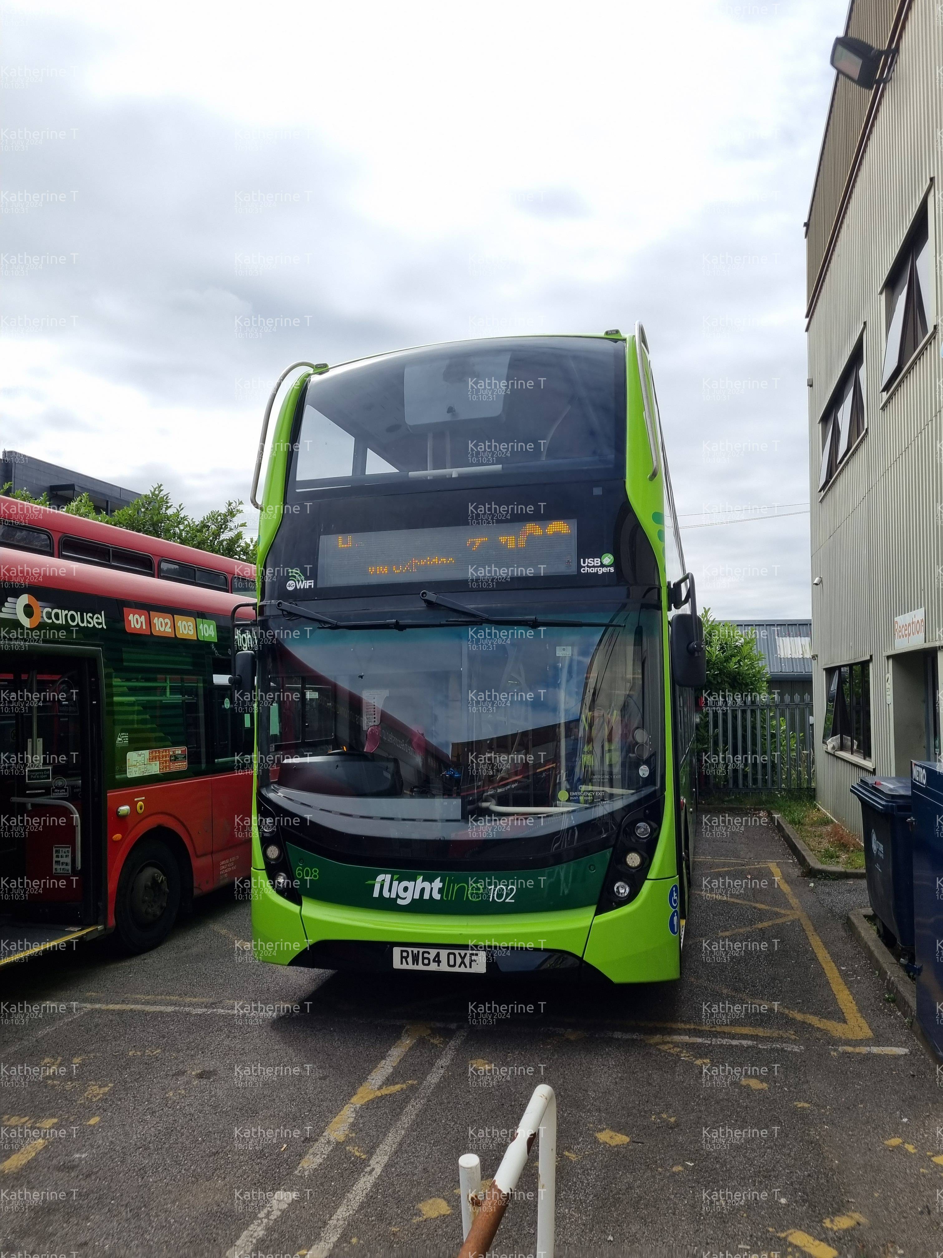 Picture of  vehicle RW64OXF. Taken by 'Katherine T' in July 2024. Image sourced from BBF Images.