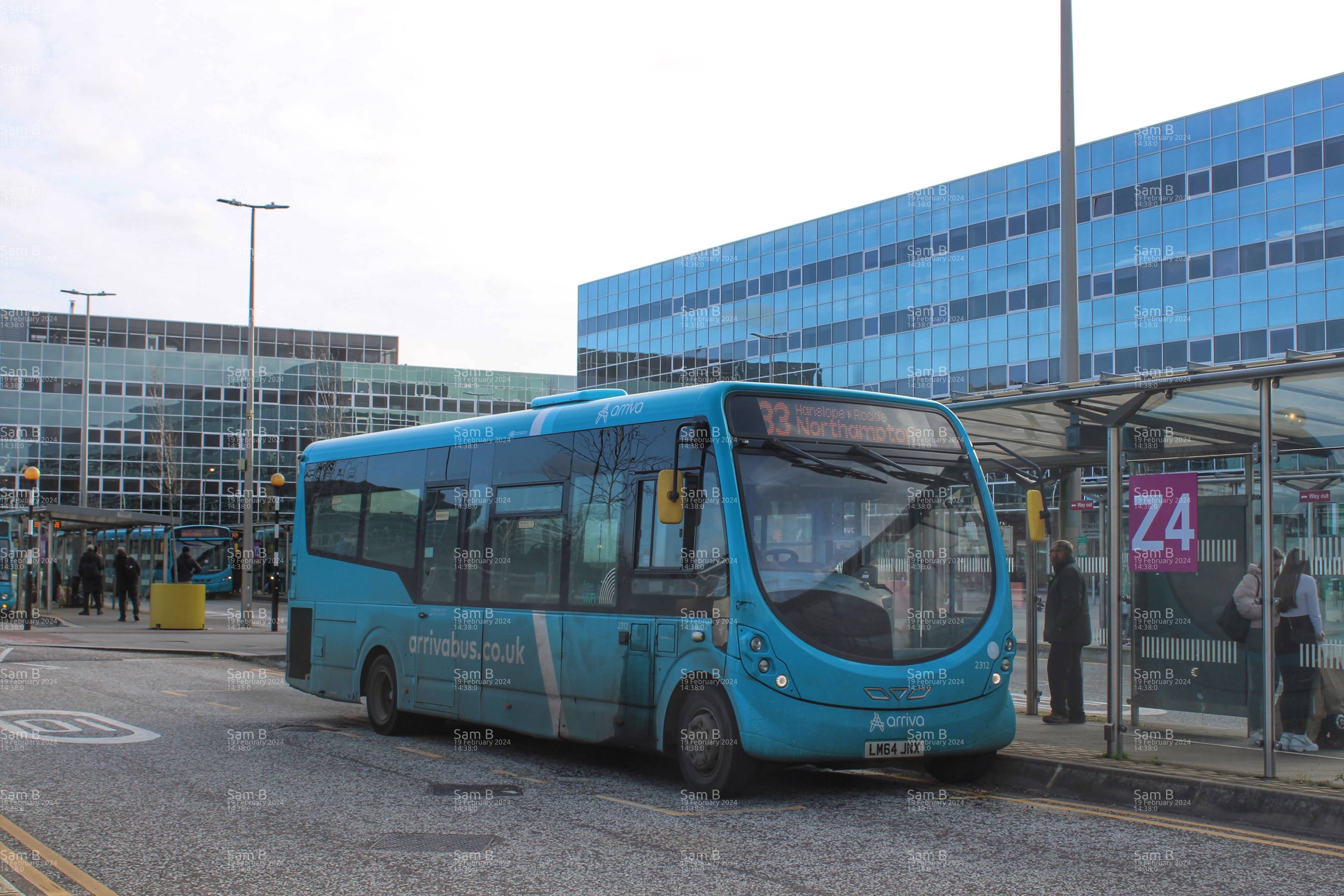 Picture of  vehicle LM64JNX. Taken by 'Sam B' in February 2024. Image sourced from BBF Images.