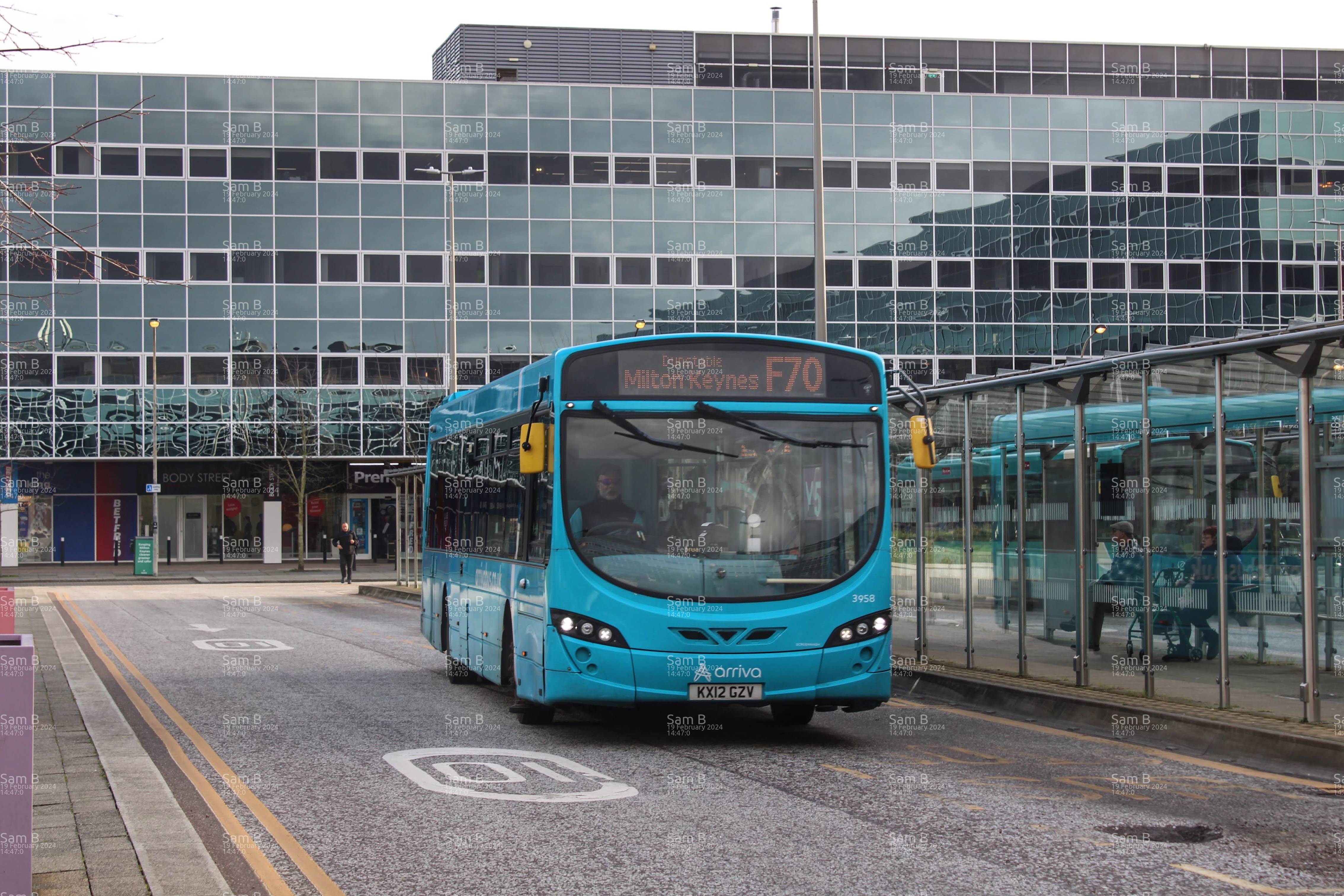 Picture of  vehicle KX12GZV. Taken by 'Sam B' in February 2024. Image sourced from BBF Images.