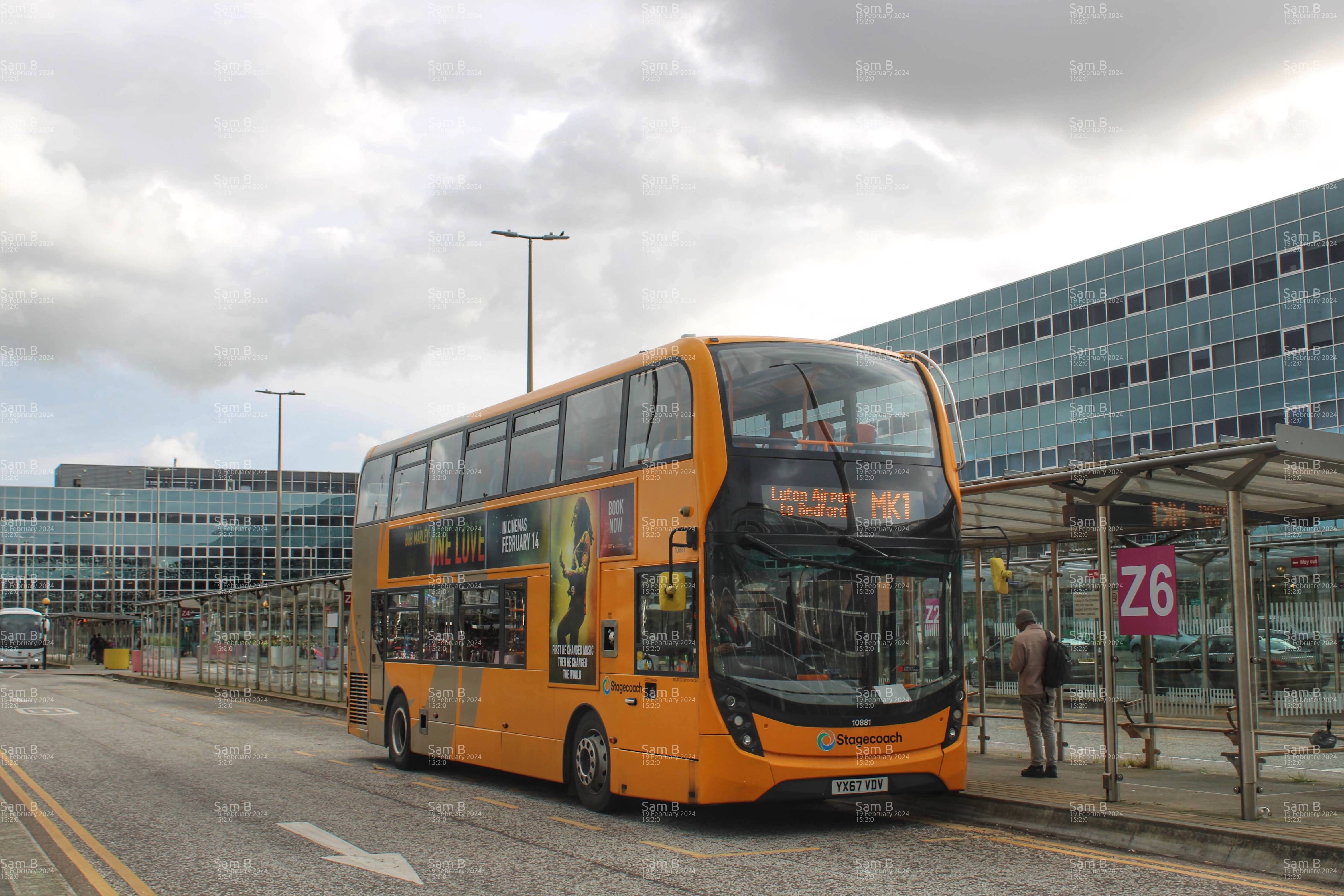 Picture of  vehicle YX67VDV. Taken by 'Sam B' in February 2024. Image sourced from BBF Images.