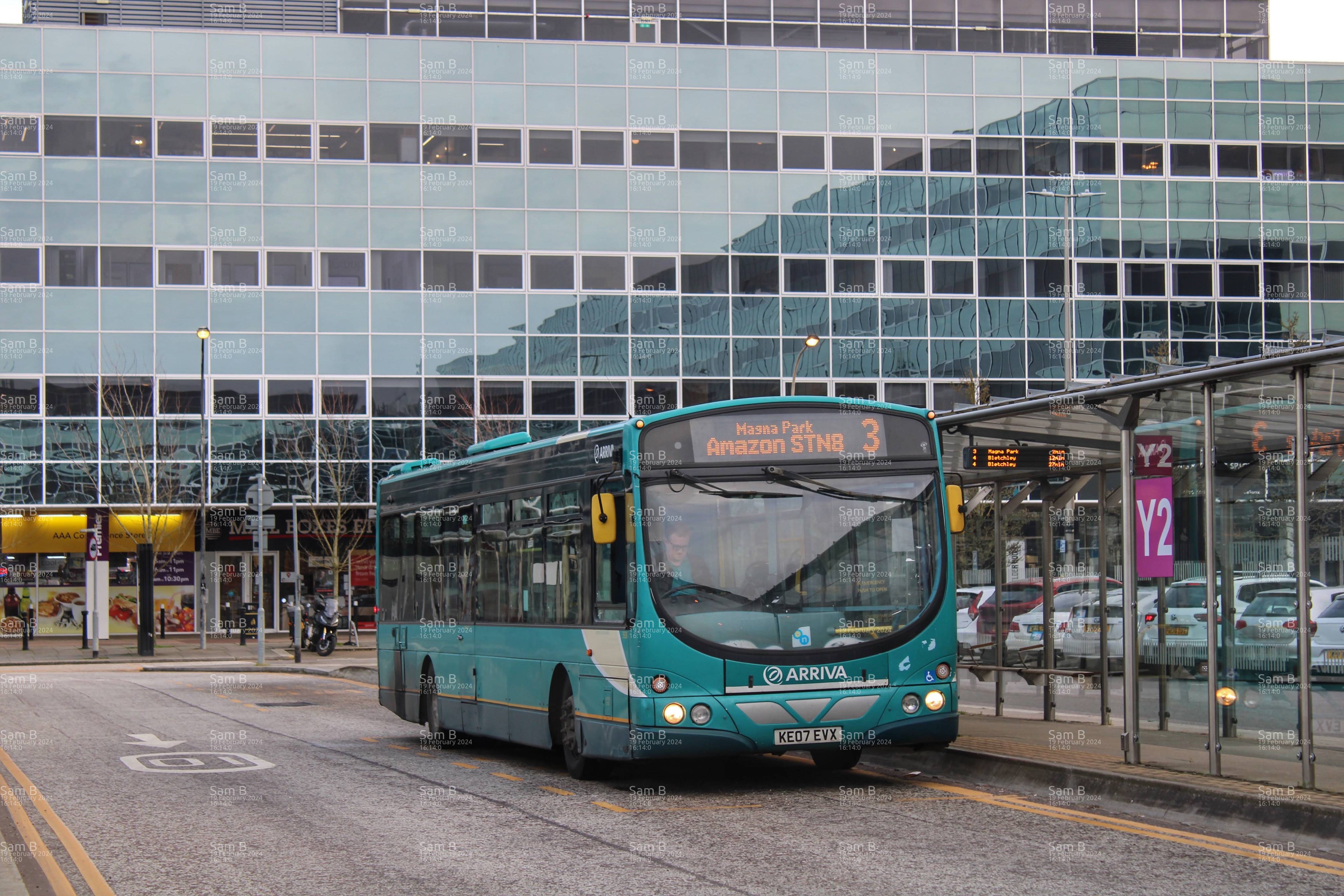 Picture of  vehicle KE07EVX. Taken by 'Sam B' in February 2024. Image sourced from BBF Images.