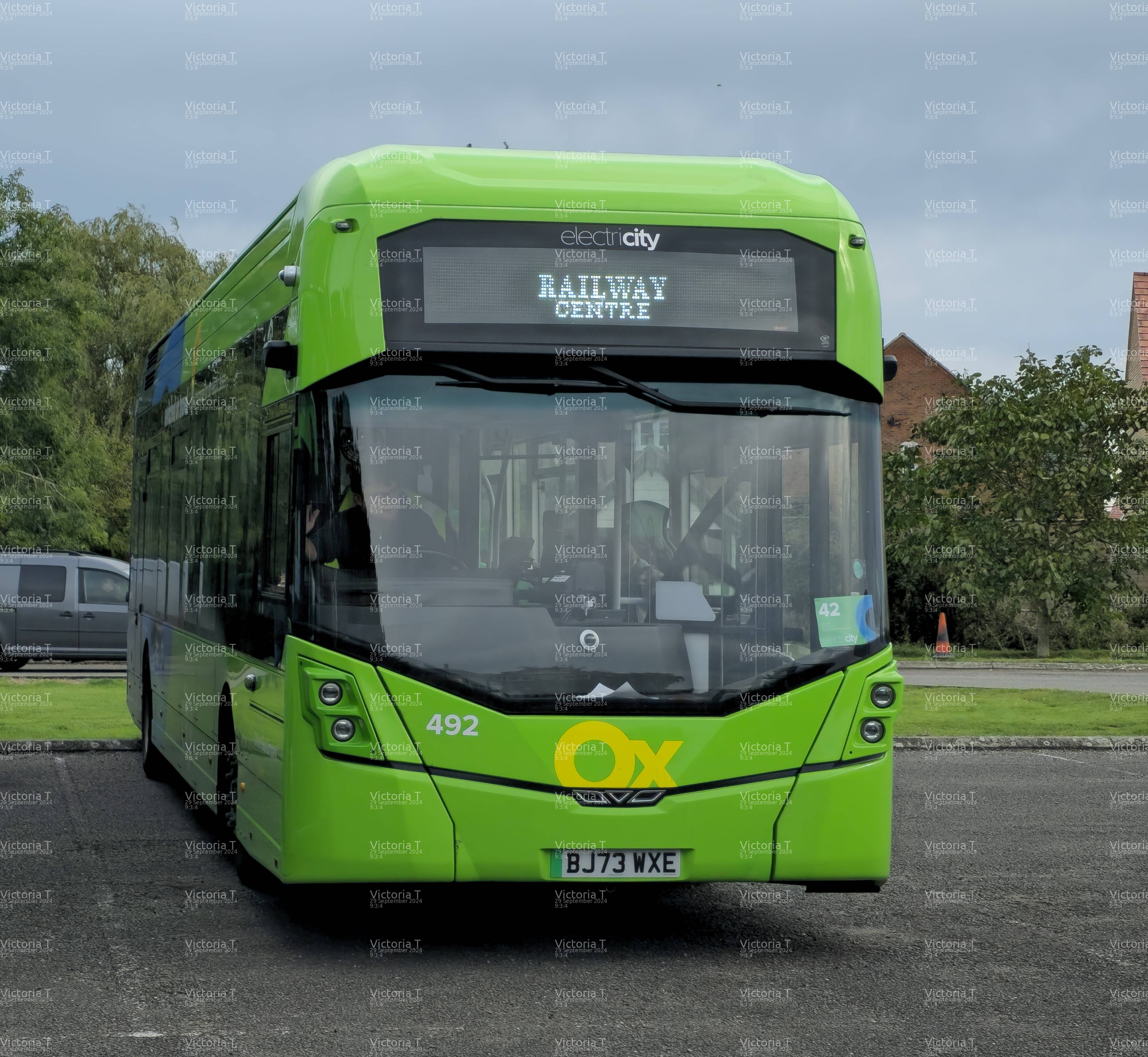 Picture of  vehicle BJ73WXE. Taken by 'Victoria T' in September 2024. Image sourced from BBF Images.