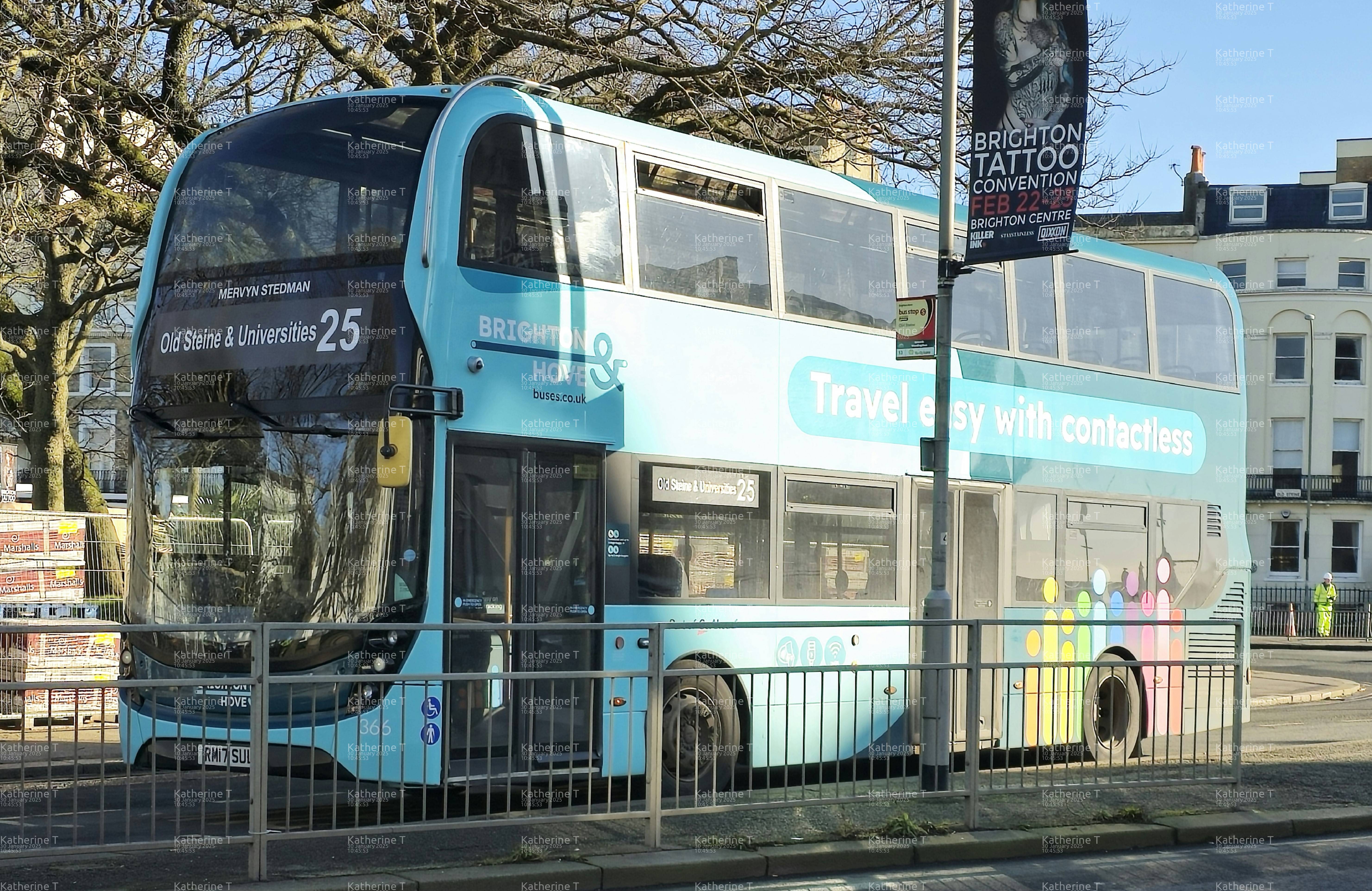 Picture of  vehicle RM17SUL. Taken by 'Katherine T' in January 2025. Image sourced from BBF Images.