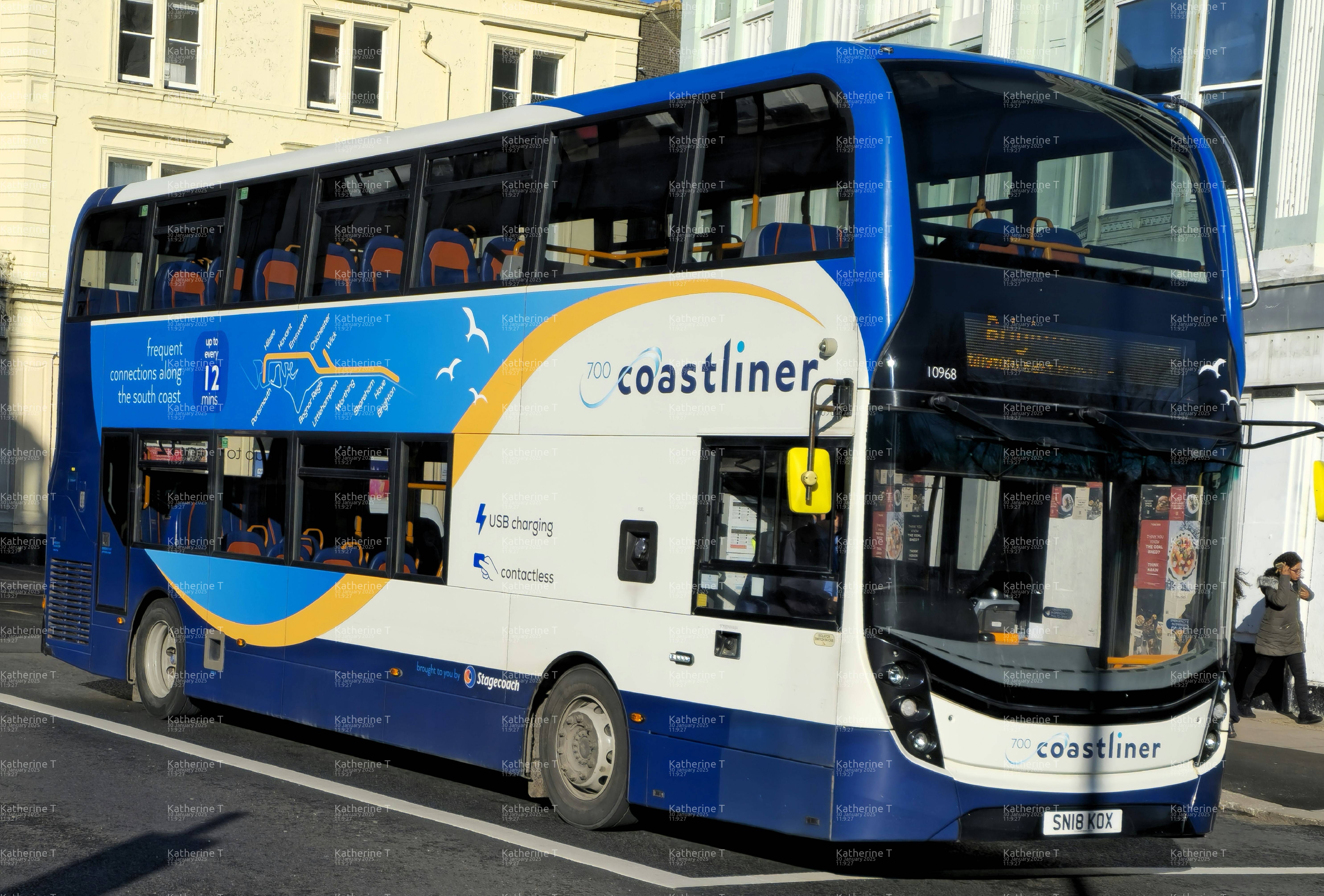 Picture of  vehicle SN18KOX. Taken by 'Katherine T' in January 2025. Image sourced from BBF Images.