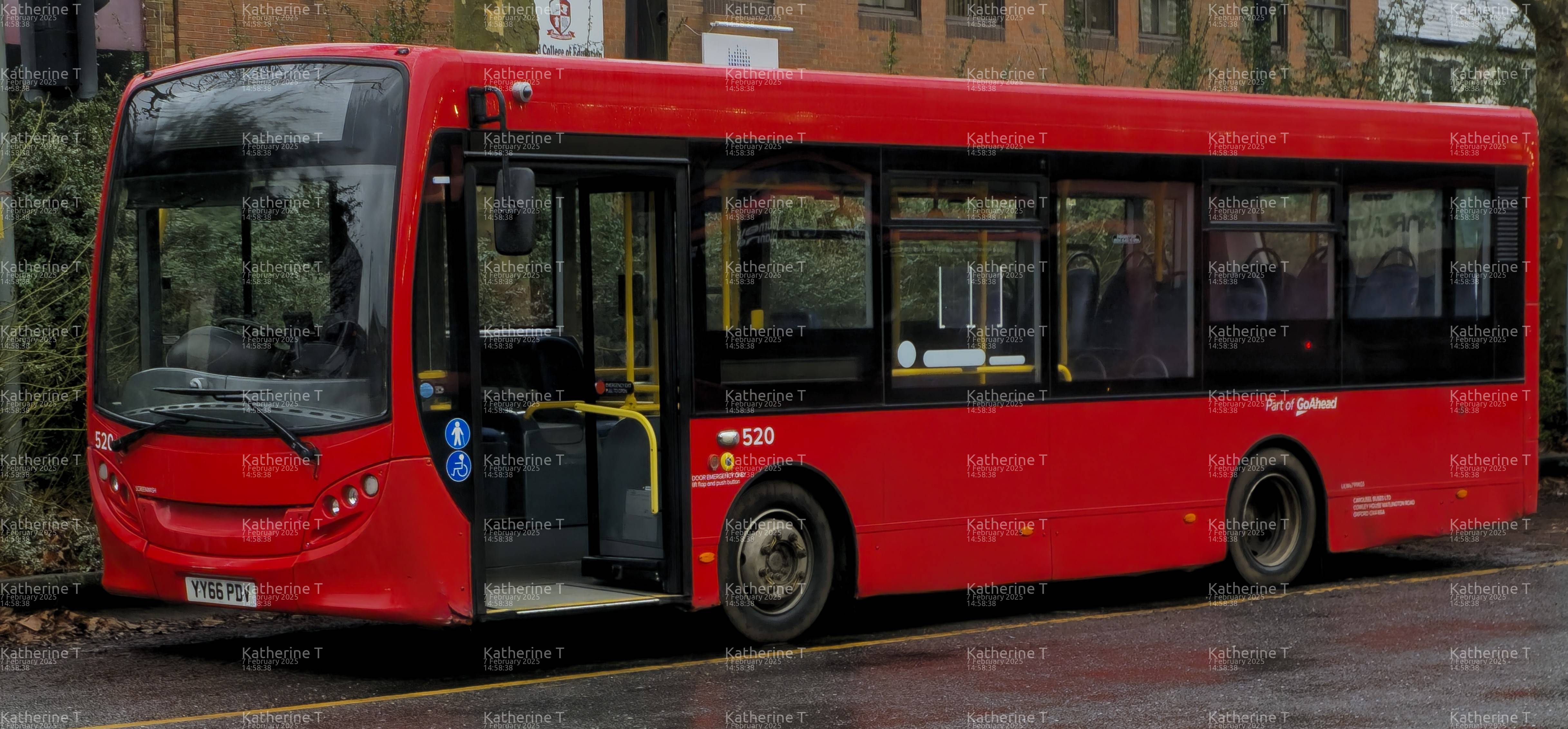 Picture of  vehicle YY66PDV. Taken by 'Katherine T' in February 2025. Image sourced from BBF Images.