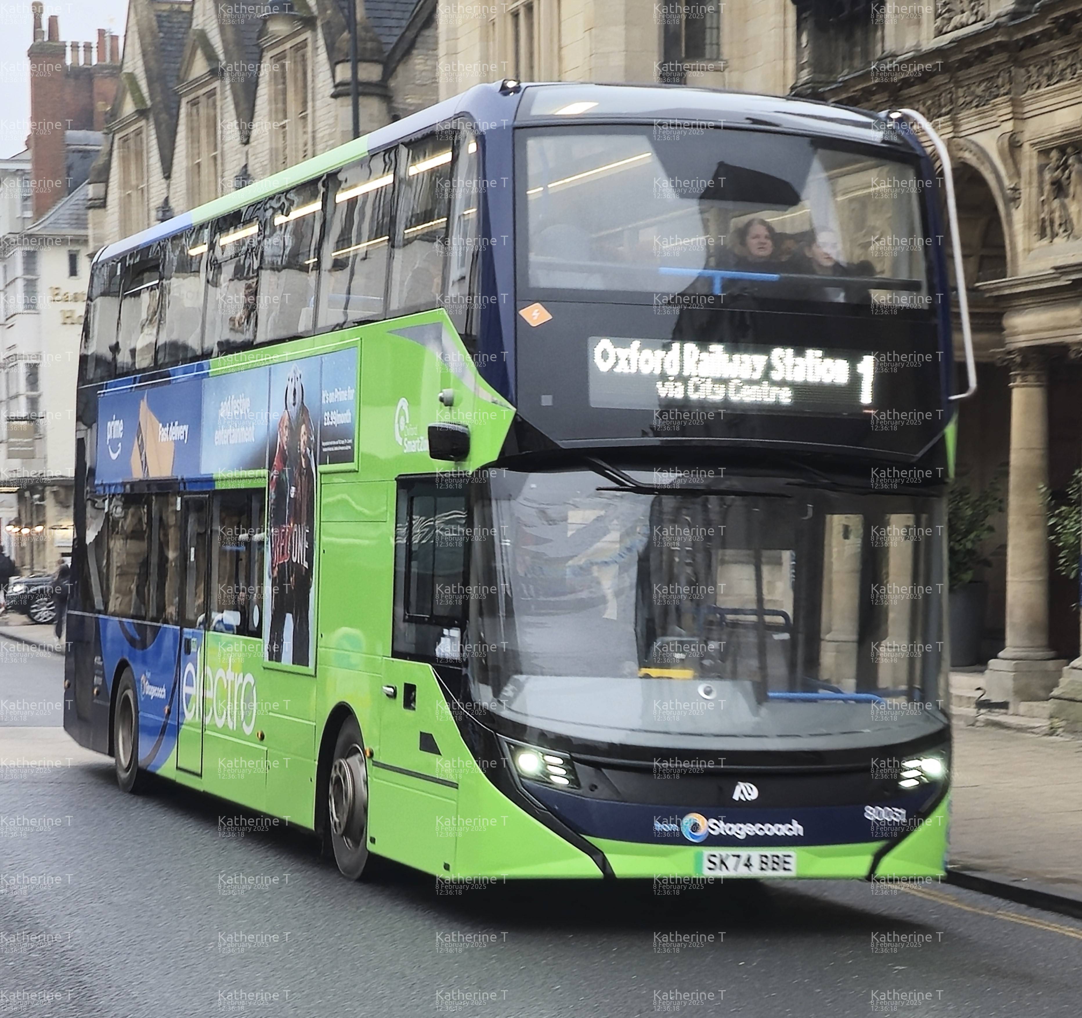 Picture of  vehicle SK74BBE. Taken by 'Katherine T' in February 2025. Image sourced from BBF Images.